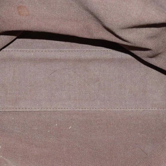 BURBERRY Nova Check Blue Label Shoulder Bag Wool Beige Silver Auth - Picture 14 of 16